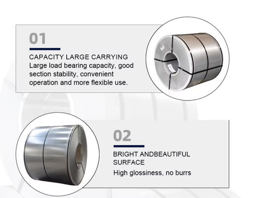 ভালো দাম 508mm Coil Inner Diam Grain Oriented Electrical Steel Coils with 1.7-1.9T Magnetic Flux Density অনলাইন