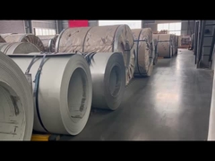 ঠান্ডা ঘূর্ণিত অর্ধ-কঠিন স্টেইনলেস স্টীল স্ট্রিপ কয়েল 1 মিমি 201 304 430 316L এসএস কয়েল